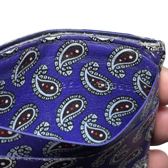 Balenciaga Paisley Cardholder Wallet - Picture 10 of 14